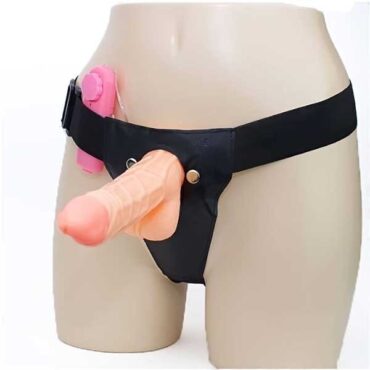 Wearable Hollow Strap-On Dildo for Erectile Dysfunction